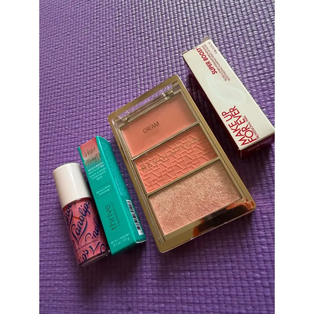 New Makeup Lot Thrive Cosmetics Makeup Revolution Lanolips Make Up For Ever